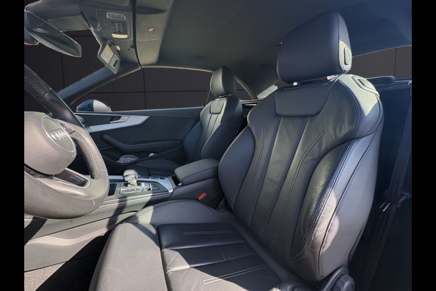 Audi A5 Cabriolet 40 TFSI S-Tronic ** LED, VIRTUAL, LEDER, MASSAGE, NEKVERW, ALARM, , 19-inch LMV ** UNFALLFREI - VOL. AUDI ONDERH. ** ** INFORMEER OOK NAAR ONZE AANTREKKELIJKE FINANCIAL-LEASE TARIEVEN **