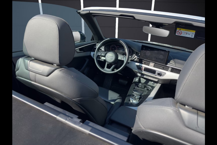 Audi A5 Cabriolet 40 TFSI S-Tronic ** LED, VIRTUAL, LEDER, MASSAGE, NEKVERW, ALARM, , 19-inch LMV ** UNFALLFREI - VOL. AUDI ONDERH. ** ** INFORMEER OOK NAAR ONZE AANTREKKELIJKE FINANCIAL-LEASE TARIEVEN **