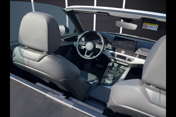 Audi A5 Cabriolet 40 TFSI S-Tronic ** LED, VIRTUAL, LEDER, MASSAGE, NEKVERW, ALARM, , 19-inch LMV ** UNFALLFREI - VOL. AUDI ONDERH. ** ** INFORMEER OOK NAAR ONZE AANTREKKELIJKE FINANCIAL-LEASE TARIEVEN **