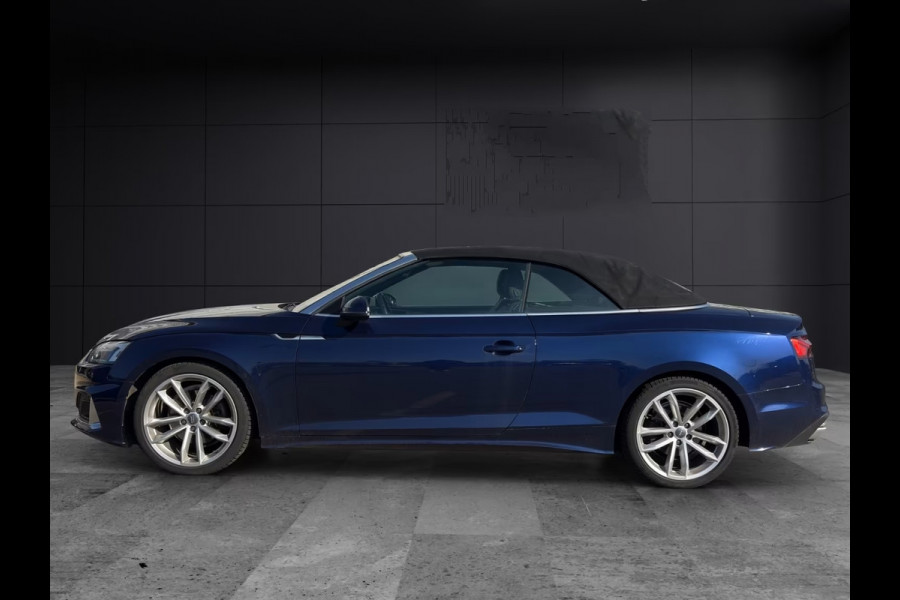 Audi A5 Cabriolet 40 TFSI S-Tronic ** LED, VIRTUAL, LEDER, MASSAGE, NEKVERW, ALARM, , 19-inch LMV ** UNFALLFREI - VOL. AUDI ONDERH. ** ** INFORMEER OOK NAAR ONZE AANTREKKELIJKE FINANCIAL-LEASE TARIEVEN **