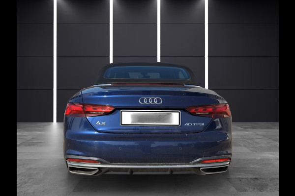 Audi A5 Cabriolet 40 TFSI S-Tronic ** LED, VIRTUAL, LEDER, MASSAGE, NEKVERW, ALARM, , 19-inch LMV ** UNFALLFREI - VOL. AUDI ONDERH. ** ** INFORMEER OOK NAAR ONZE AANTREKKELIJKE FINANCIAL-LEASE TARIEVEN **