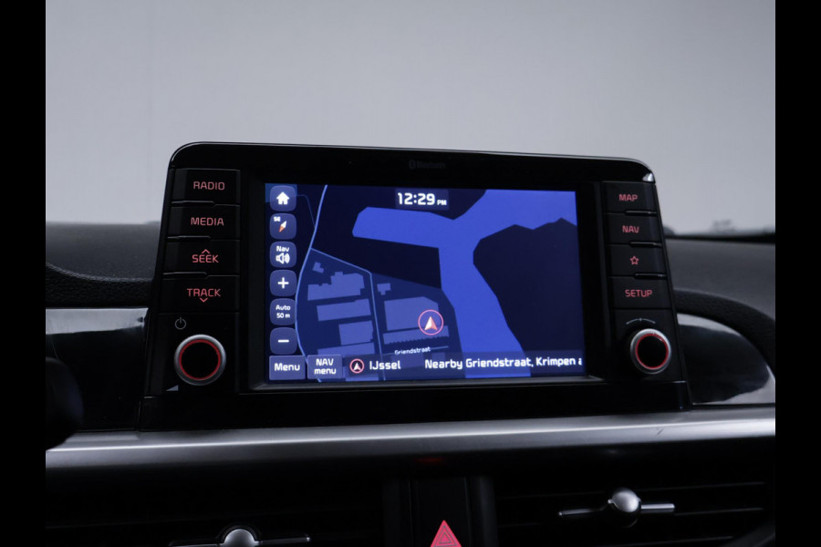 Kia Picanto 1.0 CVVT ComfortPlusLine Navigator Sport (APPLE CARPLAY,NAVI,CAMERA,AIRCO,SPORTSTOELEN,LM VELGEN,NETTE STAAT)