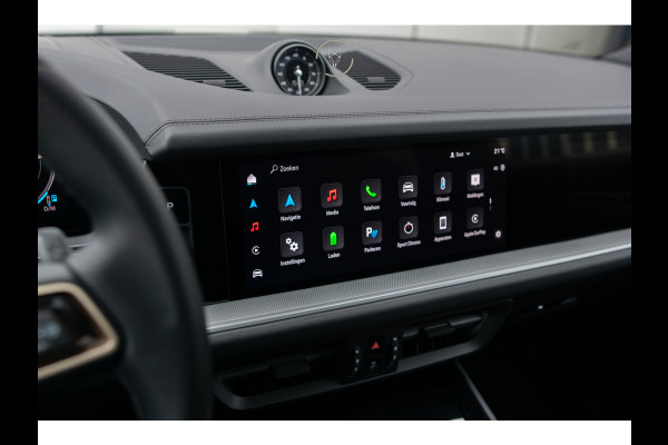 Porsche Cayenne 3.0 E-Hybrid SportDesign|Passenger Display|21''|Luchtvering|HUD|ACC|Bose|18-voudig|Panorama|Stoelkoeling
