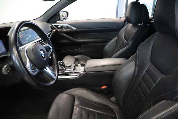 BMW 4 Serie Cabrio M440i xDrive High-Executive 374PK Individueel-lak Navigatie  Volleder 19LMV Head up