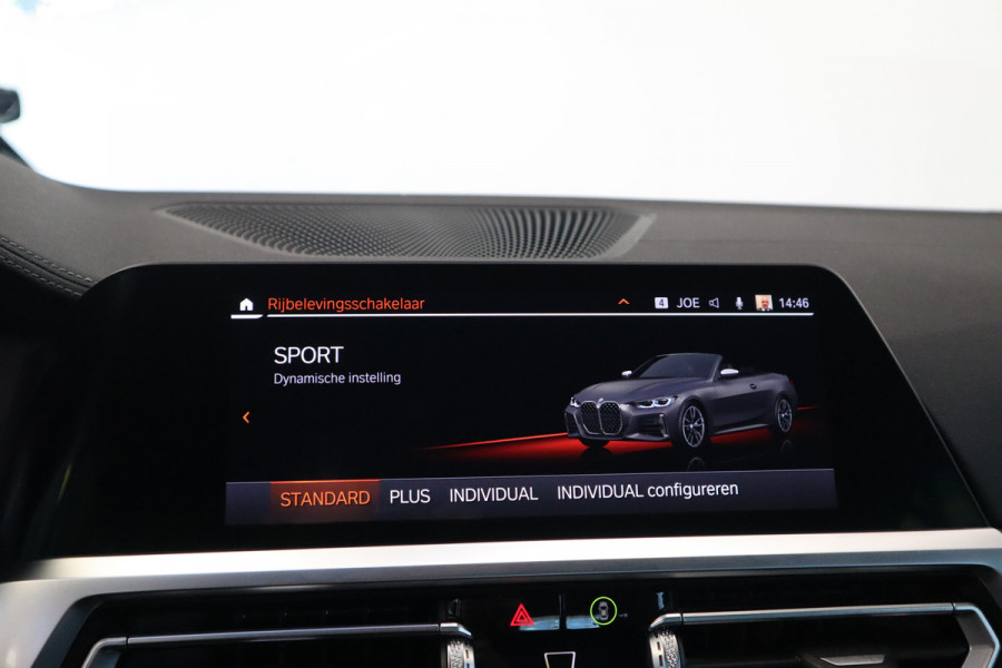 BMW 4 Serie Cabrio M440i xDrive High-Executive 374PK Individueel-lak Navigatie  Volleder 19LMV Head up