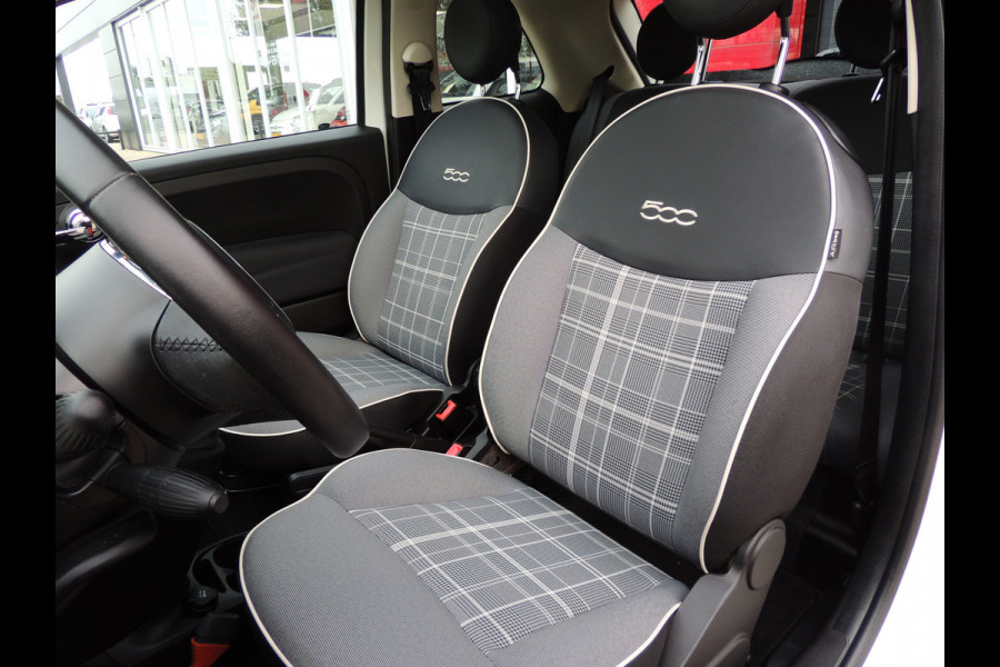 Fiat 500 TwinAir Turbo Lounge 81PK | 16" velgen | Navigatie | Cruise Controle | Parkeersensoren