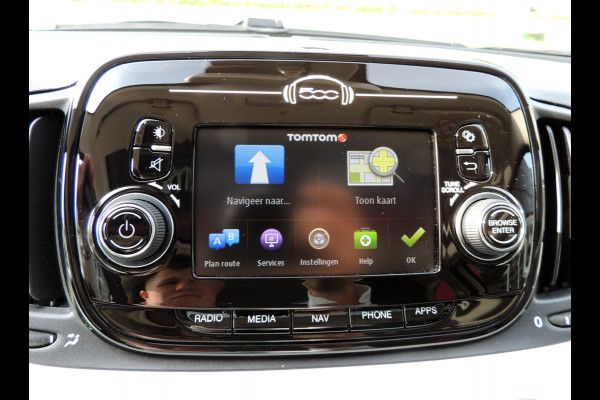 Fiat 500 TwinAir Turbo Lounge 81PK | 16" velgen | Navigatie | Cruise Controle | Parkeersensoren