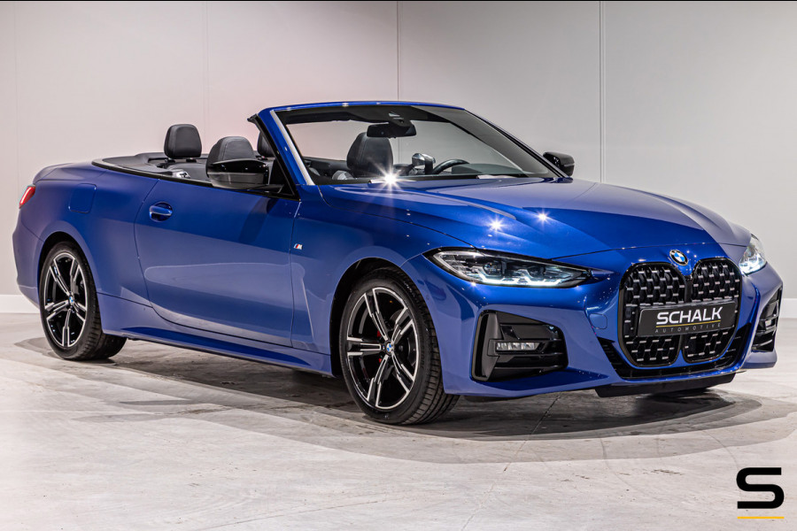 BMW 4 Serie Cabrio 420i High Executive|M-sport|Leder|Cam
