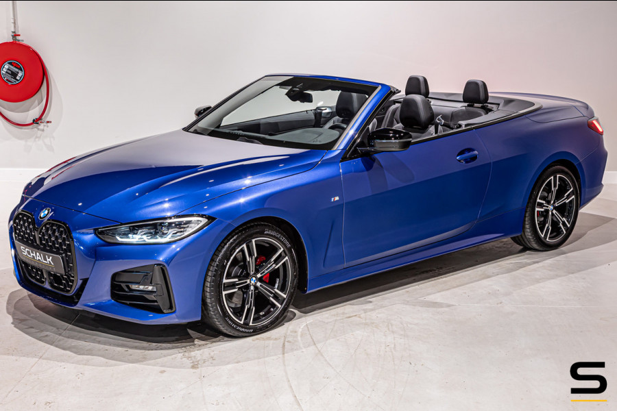BMW 4 Serie Cabrio 420i High Executive|M-sport|Leder|Cam
