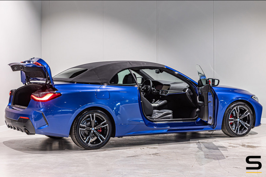 BMW 4 Serie Cabrio 420i High Executive|M-sport|Leder|Cam