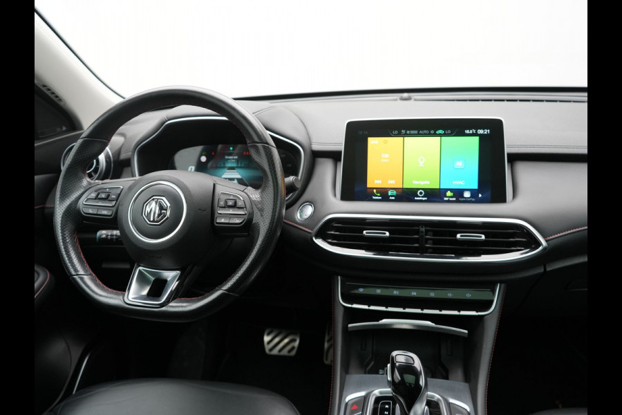 MG EHS 1.5 TGDI Luxury PHEV 258pk Dealer O.H | Trekhaak | Panodak | 360 Camera | Adaptive Cruise | Lederen Sportstoelen Verwarmd | Keyless | Pilot Assist | Blis | Apple Carplay | Virtual | Navigatie | DAB+ | Plug In Hybrid |