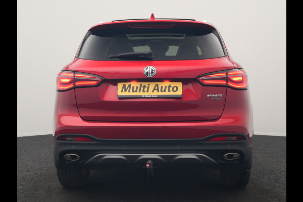 MG EHS 1.5 TGDI Luxury PHEV 258pk Dealer O.H | Trekhaak | Panodak | 360 Camera | Adaptive Cruise | Lederen Sportstoelen Verwarmd | Keyless | Pilot Assist | Blis | Apple Carplay | Virtual | Navigatie | DAB+ | Plug In Hybrid |