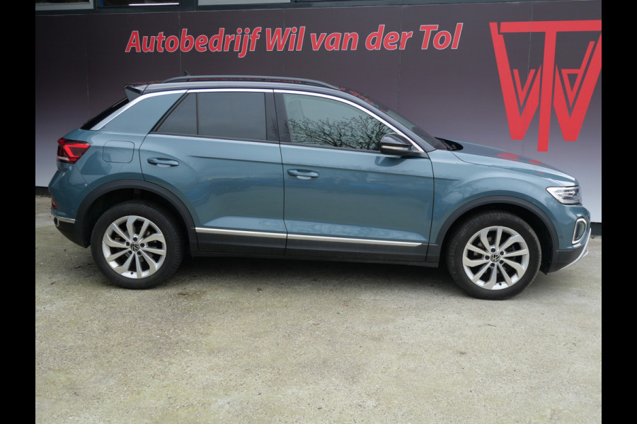 Volkswagen T-Roc 1.5 TSI STYLE | AUTOMAAT | MASSAGE | TREKHAAK | VIRTUAL | IQ LED | ALL-IN!!