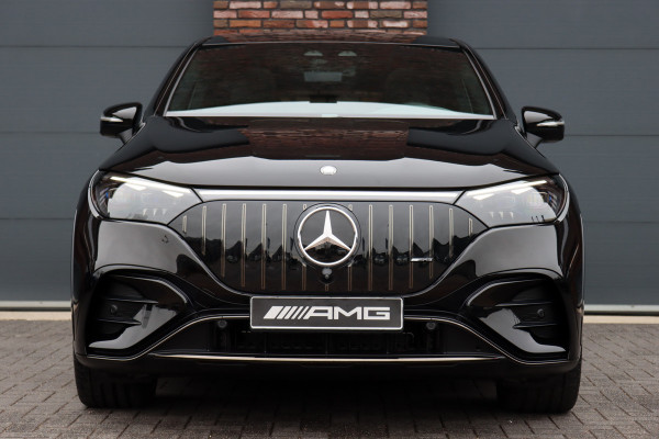 Mercedes-Benz EQE SUV AMG 43 4MATIC Premium 91 kWh | Hyperscreen | Luchtvering | Achterasbesturing | Distronic+ | Carbon | Burmester | Trekhaak | Warmtepomp | Verwarmd Stuurwiel | HUD | Panoramadak |