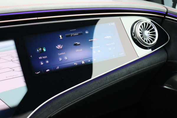 Mercedes-Benz EQE SUV AMG 43 4MATIC Premium 91 kWh | Hyperscreen | Luchtvering | Achterasbesturing | Distronic+ | Carbon | Burmester | Trekhaak | Warmtepomp | Verwarmd Stuurwiel | HUD | Panoramadak |