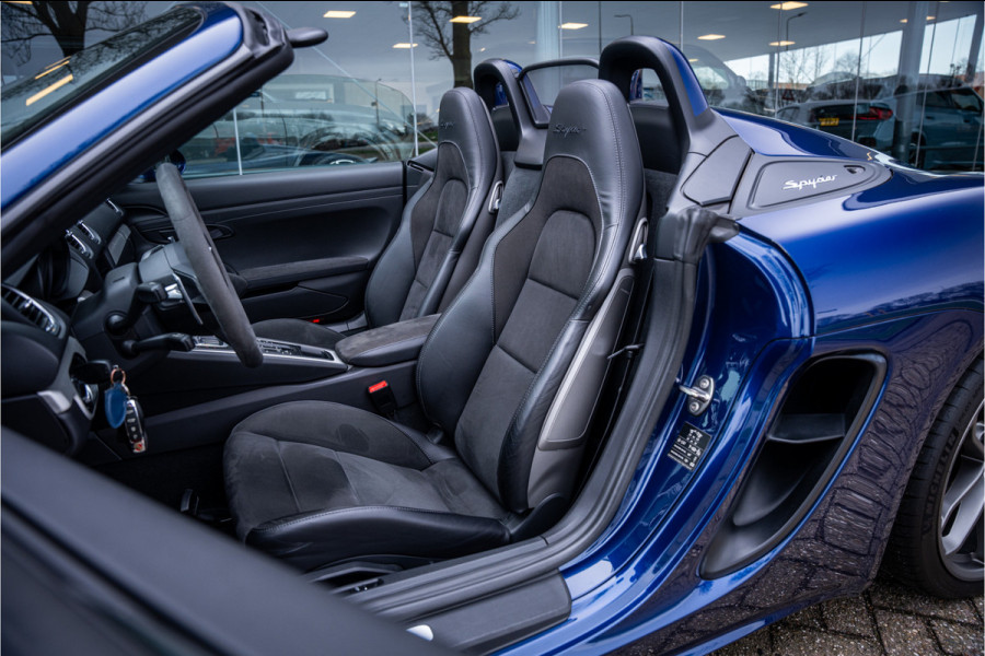 Porsche 718 Spyder 4.0 (420pk) ** PCCB Ceramic ** PDLS+ ** AppleCarplay ** PVTS ** Sport Chrono Sportstoelen Plus ** PTV ** Sportuitlaat