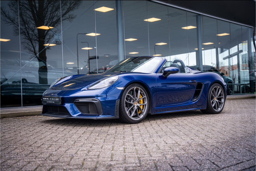 Porsche 718 Spyder 4.0 (420pk) ** PCCB Ceramic ** PDLS+ ** AppleCarplay ** PVTS ** Sport Chrono Sportstoelen Plus ** PTV ** Sportuitlaat