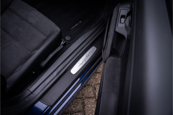 Porsche 718 Spyder 4.0 (420pk) ** PCCB Ceramic ** PDLS+ ** AppleCarplay ** PVTS ** Sport Chrono Sportstoelen Plus ** PTV ** Sportuitlaat