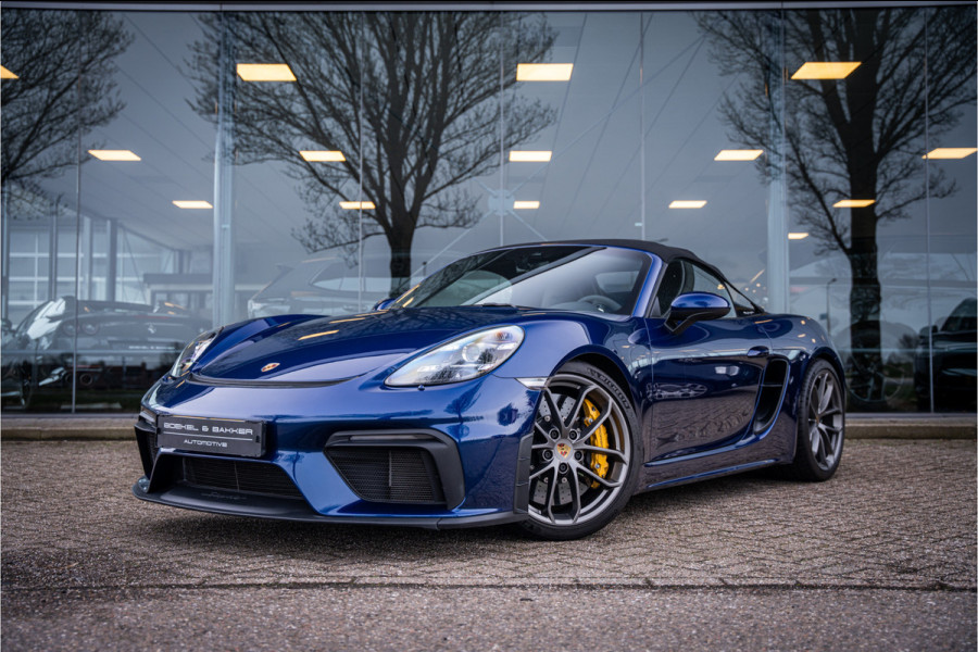 Porsche 718 Spyder 4.0 (420pk) ** PCCB Ceramic ** PDLS+ ** AppleCarplay ** PVTS ** Sport Chrono Sportstoelen Plus ** PTV ** Sportuitlaat