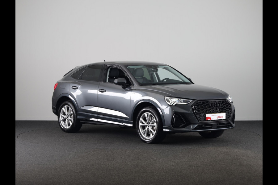 Audi Q3 Sportback 45 TFSI e S Edition 245pk | Verlengde garantie | Navigatie | Verwarmnbare voorstoelen | Dode hoek detectie | Adaptieve cruise controle