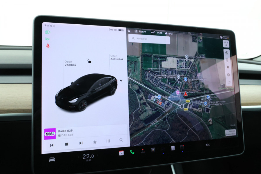 Tesla Model 3 Performance AWD 75 kWh Full Black! Track Modus, Stoelverwarming