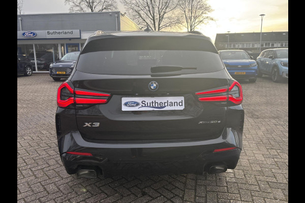 BMW X3 xDrive30e M Sport |SCI | Bellen voor bezichtiging  | Plug-in Hybride | incl. BMW Service Inclusive (5 jaar/100.000 km) | M pakket | Harman Kardon | Sportstoelen | Elektrische stoelen met geheugenfunctie | 360 graden camera | Stoelverwarming | Keyless | Elektrische achterklep | Adaptive Led | High-beam Headlights Control | Head Up Display | Adaptief demping systeem