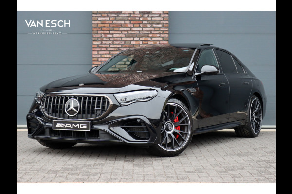Mercedes-Benz E-Klasse AMG 53 4MATIC+ Premium | 612pk | Hyperscreen | Achterasbesturing | Distronic+ | Burmester | HUD | Digital Light | Stoelventilatie | Surround Camera | Keyless Go | Soft-Close |