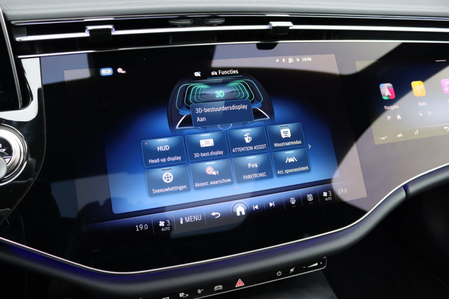 Mercedes-Benz E-Klasse AMG 53 4MATIC+ Premium | 612pk | Hyperscreen | Achterasbesturing | Distronic+ | Burmester | HUD | Digital Light | Stoelventilatie | Surround Camera | Keyless Go | Soft-Close |