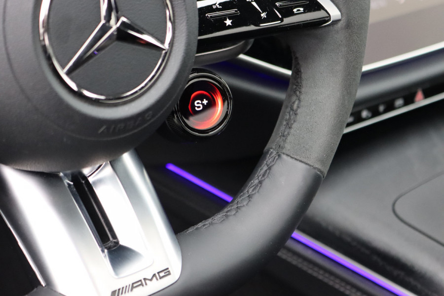 Mercedes-Benz E-Klasse AMG 53 4MATIC+ Premium | 612pk | Hyperscreen | Achterasbesturing | Distronic+ | Burmester | HUD | Digital Light | Stoelventilatie | Surround Camera | Keyless Go | Soft-Close |