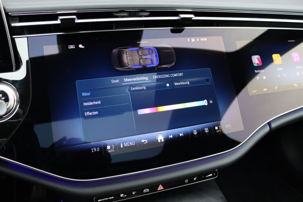 Mercedes-Benz E-Klasse AMG 53 4MATIC+ Premium | 612pk | Hyperscreen | Achterasbesturing | Distronic+ | Burmester | HUD | Digital Light | Stoelventilatie | Surround Camera | Keyless Go | Soft-Close |