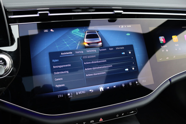 Mercedes-Benz E-Klasse AMG 53 4MATIC+ Premium | 612pk | Hyperscreen | Achterasbesturing | Distronic+ | Burmester | HUD | Digital Light | Stoelventilatie | Surround Camera | Keyless Go | Soft-Close |