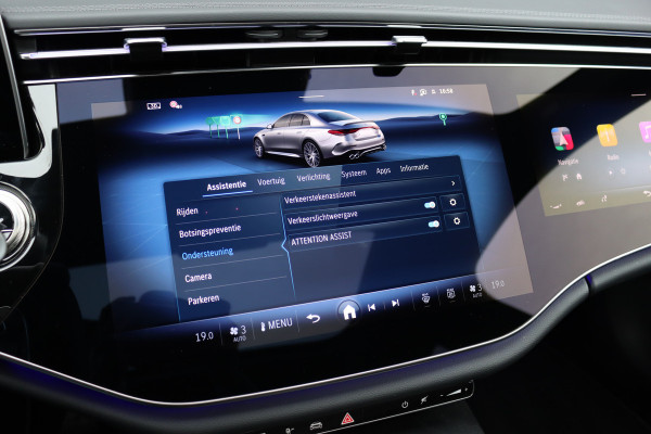 Mercedes-Benz E-Klasse AMG 53 4MATIC+ Premium | 612pk | Hyperscreen | Achterasbesturing | Distronic+ | Burmester | HUD | Digital Light | Stoelventilatie | Surround Camera | Keyless Go | Soft-Close |