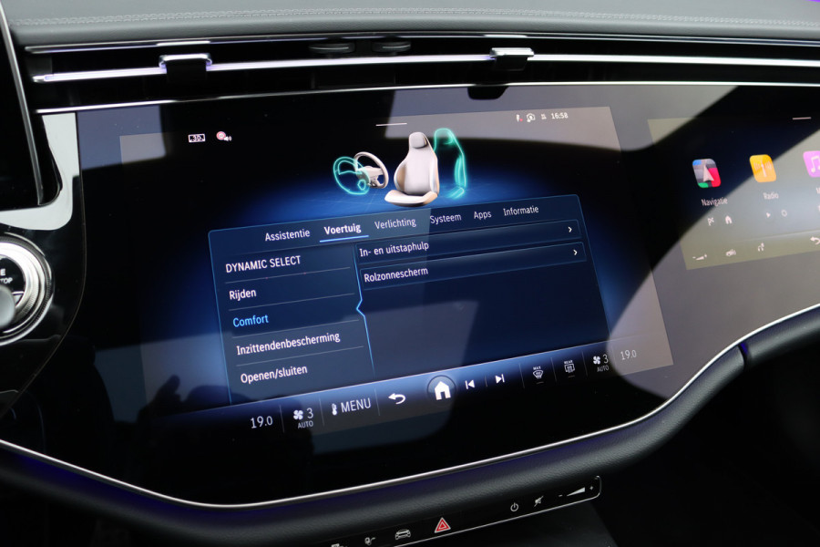 Mercedes-Benz E-Klasse AMG 53 4MATIC+ Premium | 612pk | Hyperscreen | Achterasbesturing | Distronic+ | Burmester | HUD | Digital Light | Stoelventilatie | Surround Camera | Keyless Go | Soft-Close |