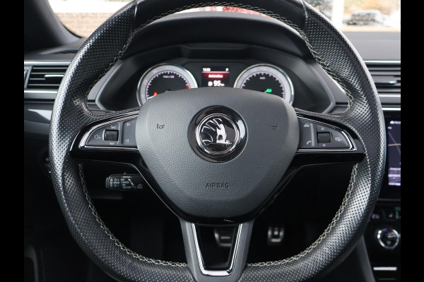 Škoda Superb Combi 1.4 TSI ACT 150 PK SPORTLINE DSG AUT. *STEEL GREY* + WEGKL. TREKHAAK | PANORAMA | 19 INCH | CANTON | ADAPTIVE CRUISE | ALCANTARA