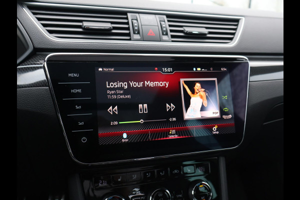 Škoda Superb Combi 1.4 TSI ACT 150 PK SPORTLINE DSG AUT. *STEEL GREY* + WEGKL. TREKHAAK | PANORAMA | 19 INCH | CANTON | ADAPTIVE CRUISE | ALCANTARA