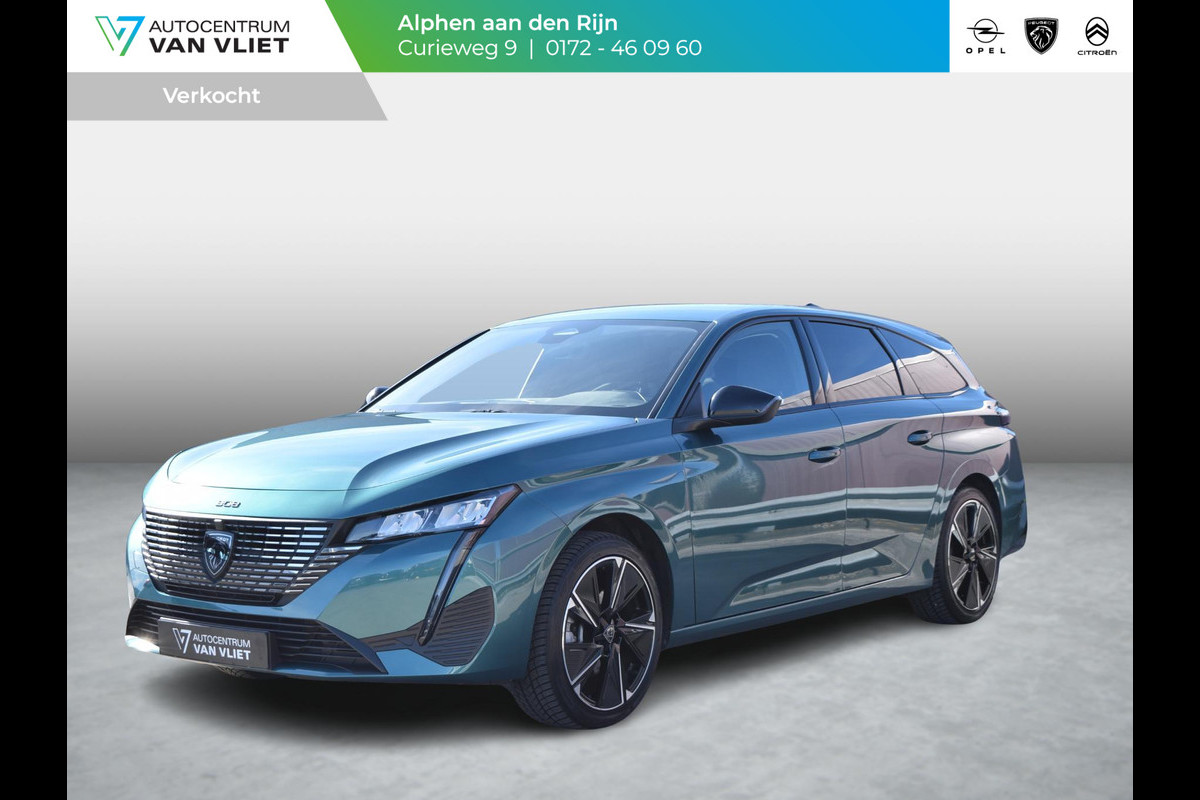 Peugeot e-308 SW Allure EV 54 kWh SOH 95% | NAVI & CARPLAY | CAMERA MET SENSOREN | E.C.C. |