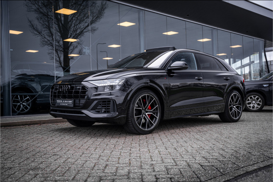 Audi Q8 55 TFSIe quattro Pro Line S ** Panodak ** Memory ** B&O ** Trekhaak