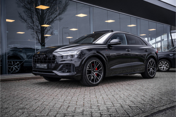 Audi Q8 55 TFSIe quattro Pro Line S ** Panodak ** Memory ** B&O ** Trekhaak
