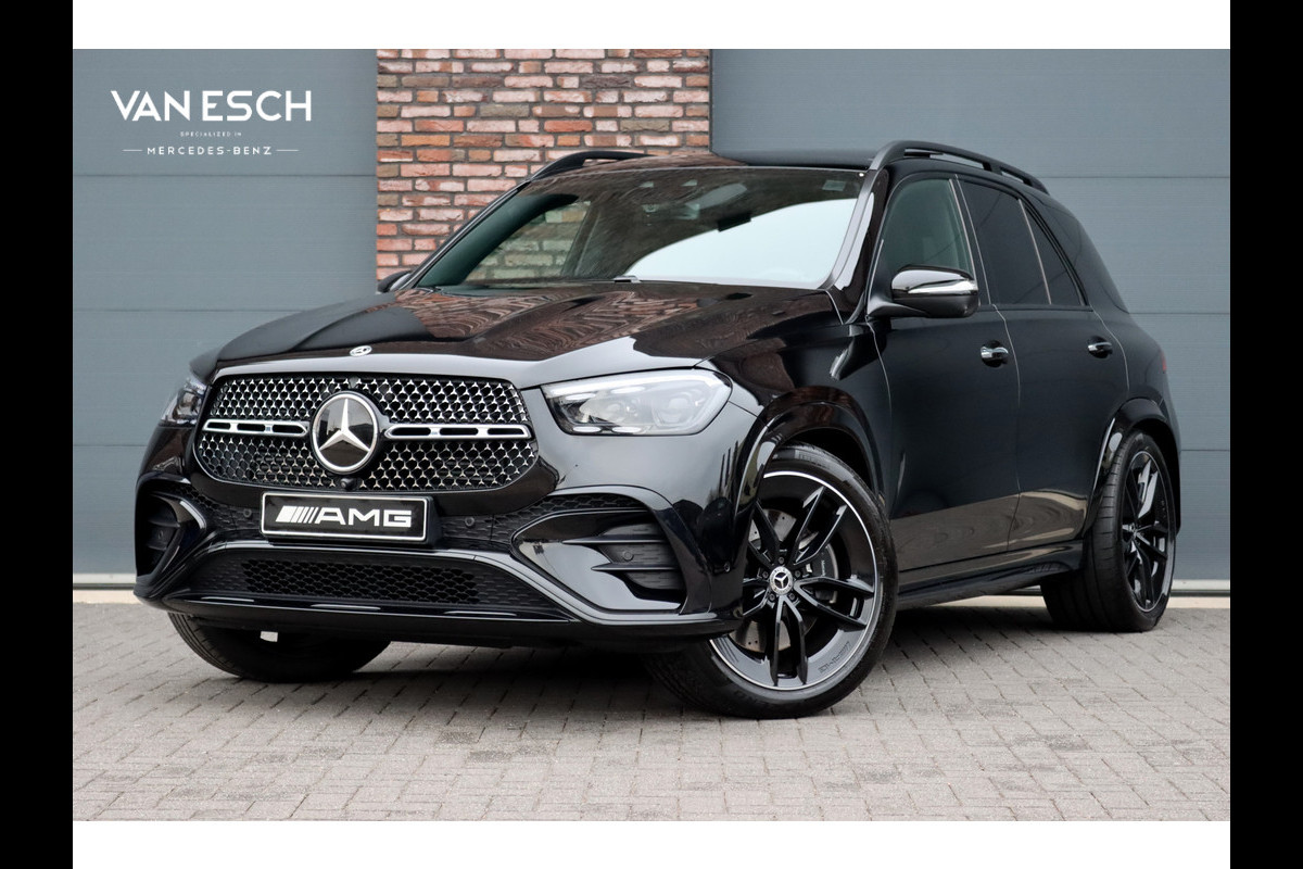 Mercedes-Benz GLE 450 d 4MATIC AMG Line Premium | Luchtvering | Distronic+ | Trekhaak | Stoelventilatie | Burmester | Verwarmd Stuurwiel | Standkachel | Panoramadak | Nappa Leder |