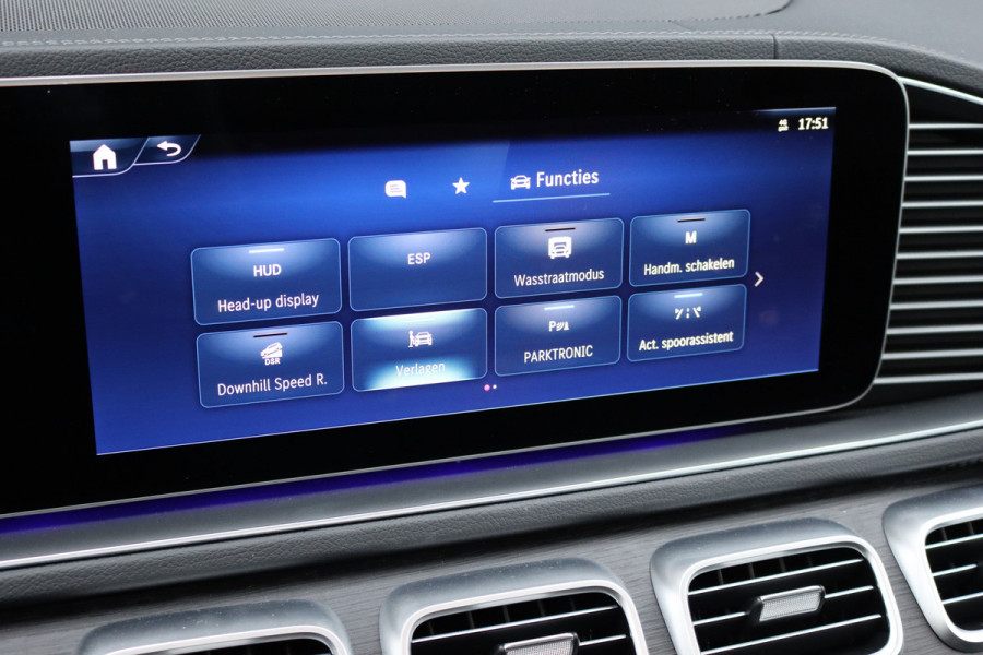 Mercedes-Benz GLE 450 d 4MATIC AMG Line Premium | Luchtvering | Distronic+ | Trekhaak | Stoelventilatie | Burmester | Verwarmd Stuurwiel | Standkachel | Panoramadak | Nappa Leder |