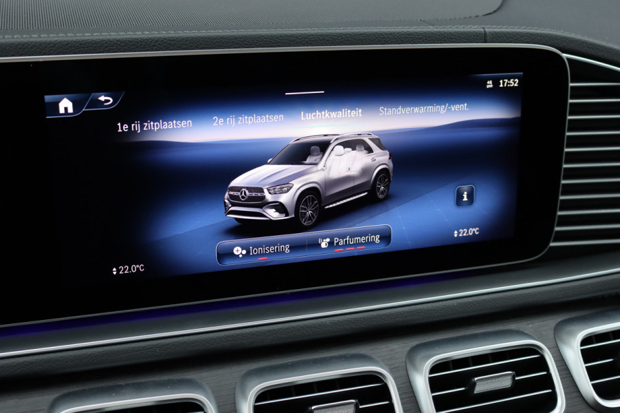 Mercedes-Benz GLE 450 d 4MATIC AMG Line Premium | Luchtvering | Distronic+ | Trekhaak | Stoelventilatie | Burmester | Verwarmd Stuurwiel | Standkachel | Panoramadak | Nappa Leder |