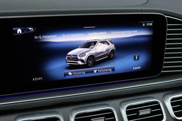 Mercedes-Benz GLE 450 d 4MATIC AMG Line Premium | Luchtvering | Distronic+ | Trekhaak | Stoelventilatie | Burmester | Verwarmd Stuurwiel | Standkachel | Panoramadak | Nappa Leder |