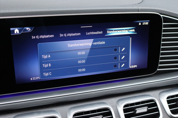 Mercedes-Benz GLE 450 d 4MATIC AMG Line Premium | Luchtvering | Distronic+ | Trekhaak | Stoelventilatie | Burmester | Verwarmd Stuurwiel | Standkachel | Panoramadak | Nappa Leder |