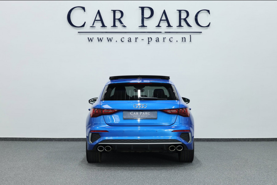 Audi S3 Sportback 2.0 TFSI quattro 310+PK LED/B&O/PANO/SFEER/ALCANTARA+S.VERWARMING+MASSAGE/18" LMV/CAM/LINE/ACC/12 MND GARANTIE!