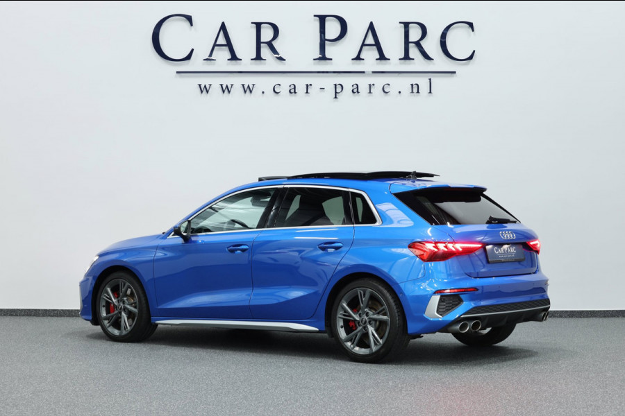 Audi S3 Sportback 2.0 TFSI quattro 310+PK LED/B&O/PANO/SFEER/ALCANTARA+S.VERWARMING+MASSAGE/18" LMV/CAM/LINE/ACC/12 MND GARANTIE!