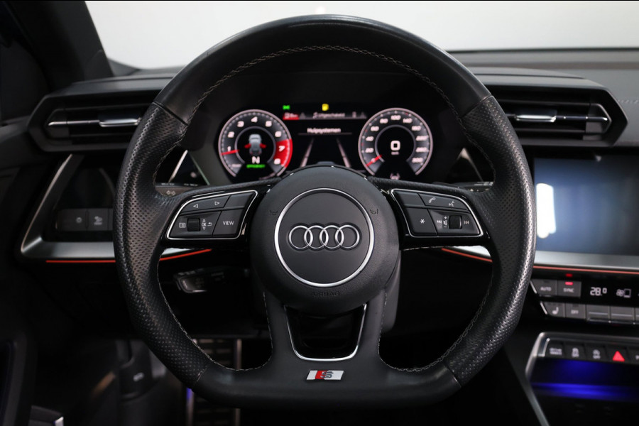 Audi S3 Sportback 2.0 TFSI quattro 310+PK LED/B&O/PANO/SFEER/ALCANTARA+S.VERWARMING+MASSAGE/18" LMV/CAM/LINE/ACC/12 MND GARANTIE!