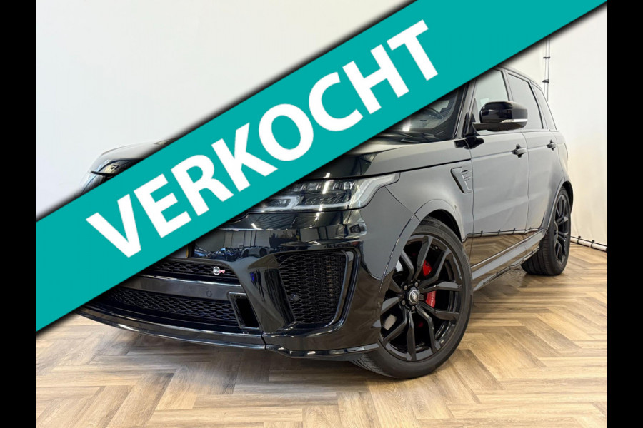 Land Rover Range Rover Sport 5.0 V8 SC SVR|PANO|576PK|VOL|INRUIL MOGELIJK