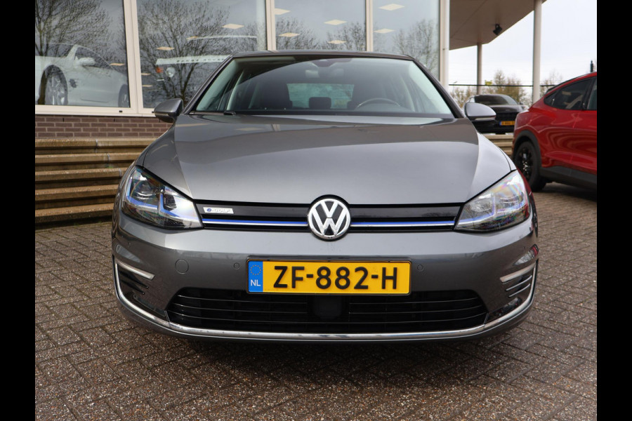 Volkswagen e-Golf + LEDER SPORTINTERIEUR | VIRTUAL COCKPIT | ADAPTIVE CRUISE | LED | CAMERA | STOELVERW. | APPLE CARPLAY