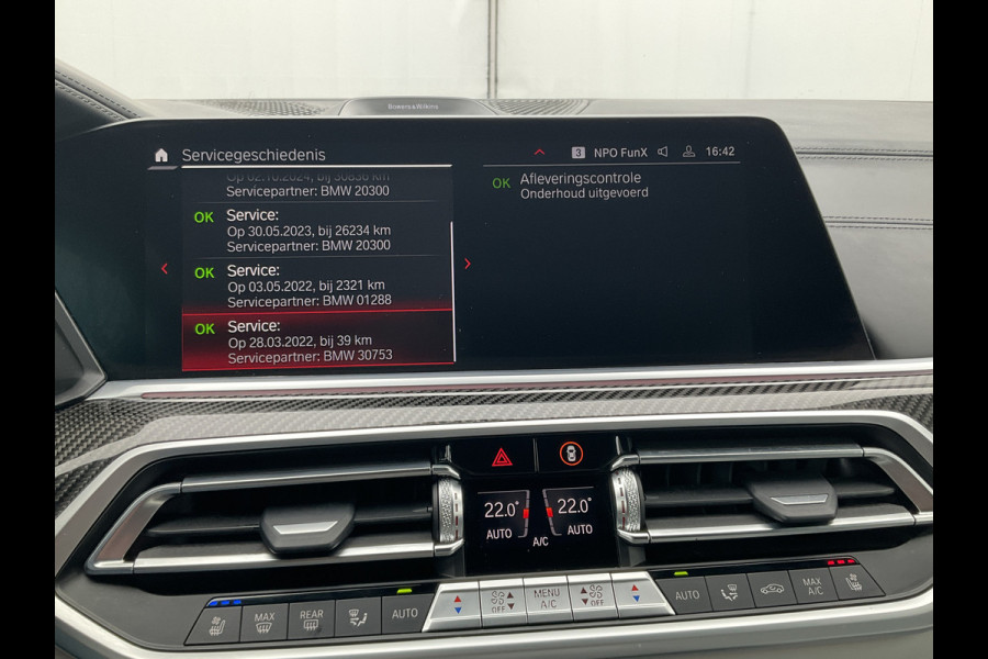 BMW X6 M Competition 626PK BTW Bowers&Wilkins Pano Nachtzicht Massage Stoelverw+Koeling BOMVOL!