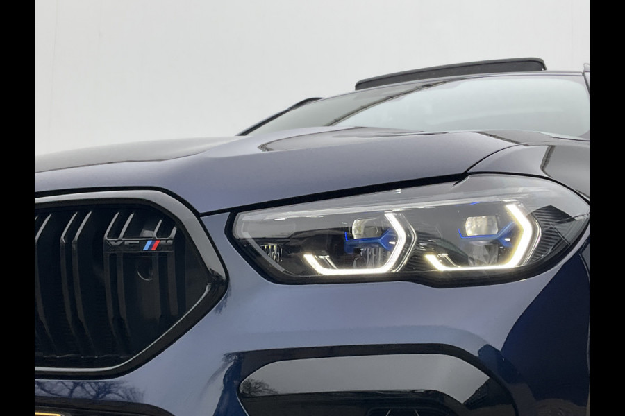 BMW X6 M Competition 626PK BTW Bowers&Wilkins Pano Nachtzicht Massage Stoelverw+Koeling BOMVOL!